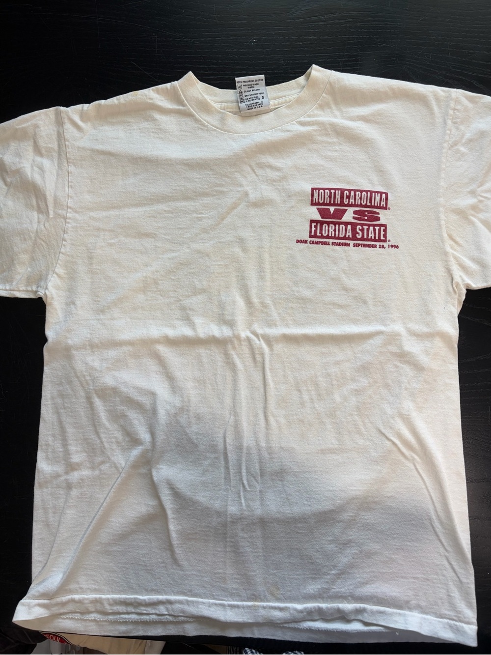 Vintage tarheels vs seminoles shirt
